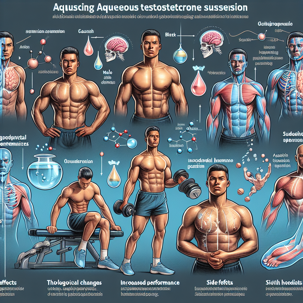 Benefici e rischi dell'uso della sospensione acquosa di testosterone negli atleti