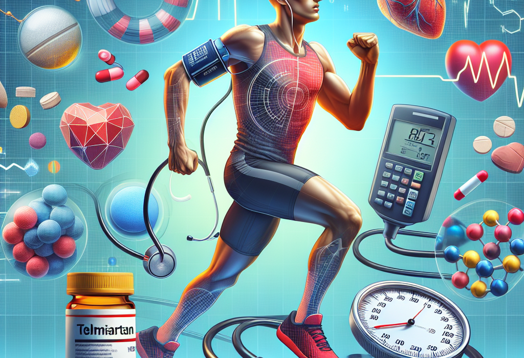 Telmisartan: un'opzione terapeutica per la pressione alta negli sportivi