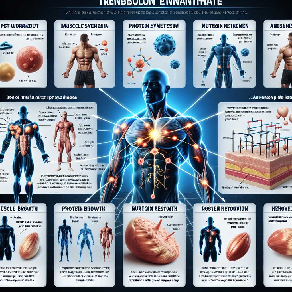 Trenbolone Enantato: come influisce sul recupero muscolare dopo l'allenamento.